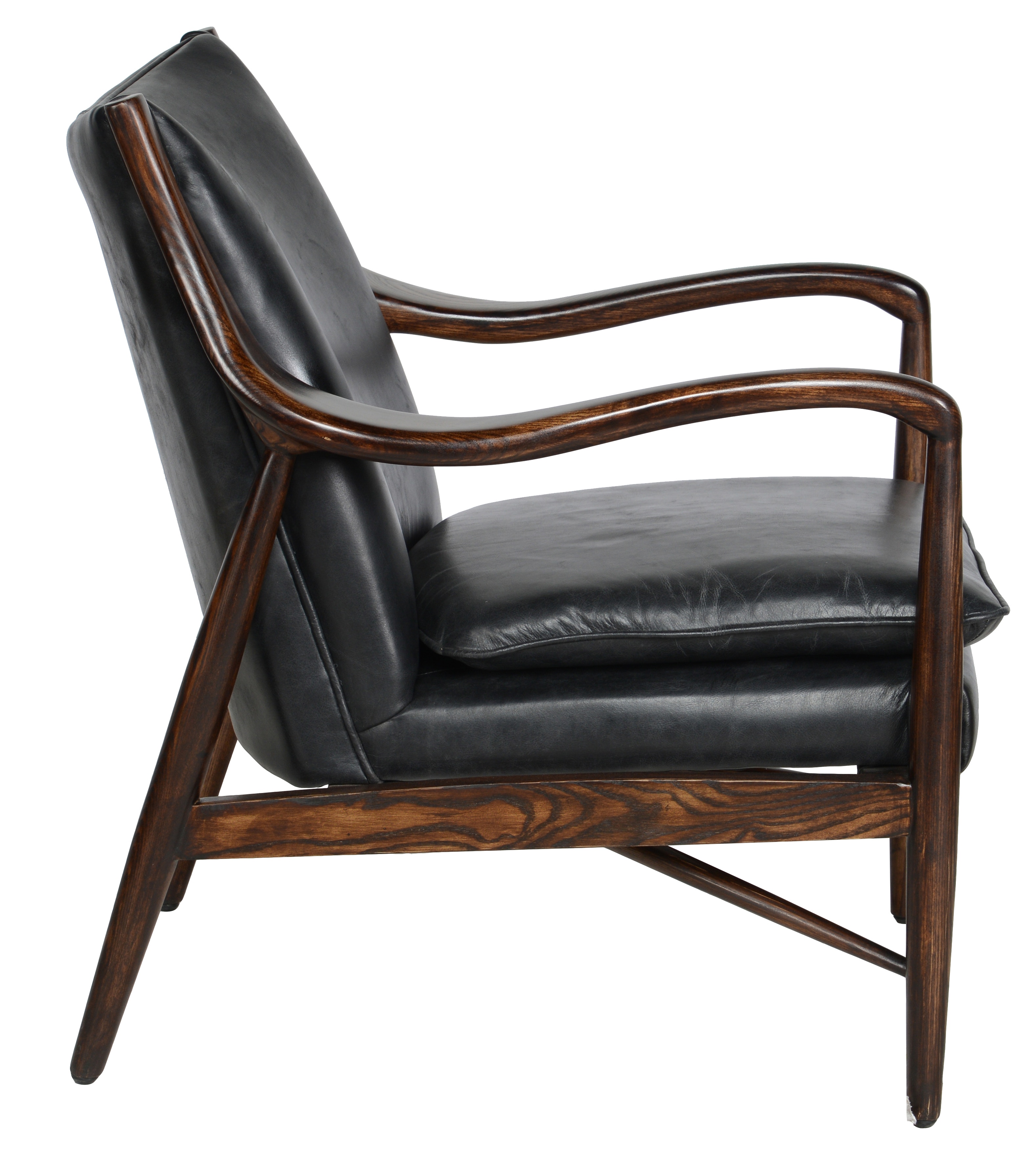Classic Home Kiannah Leather Club Chair is available in the